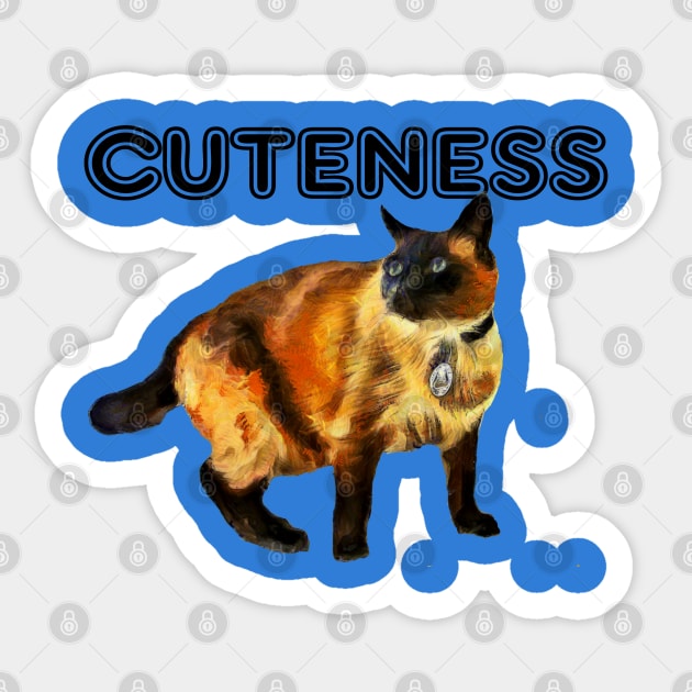 CUTENESS Sticker by D_AUGUST_ART_53